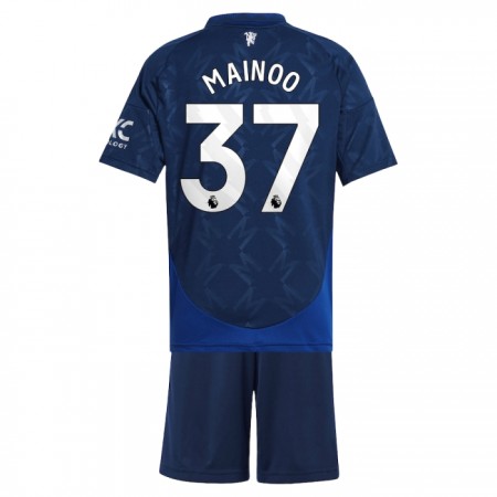 Maglia Manchester United Mainoo 37 Bambino Trasferta Divisa 2024-25